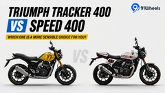 Triumph Tracker 400 Vs Speed 400: Which one is a more sensible choice for you